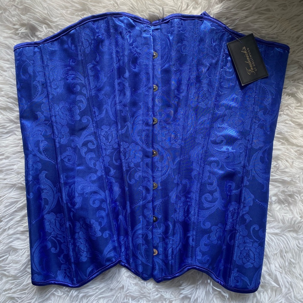 Fredericks of Hollywood Royal Blue Corset size 36